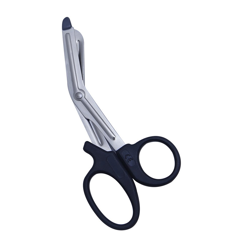 Utility Scissors With Black Plastic Coated