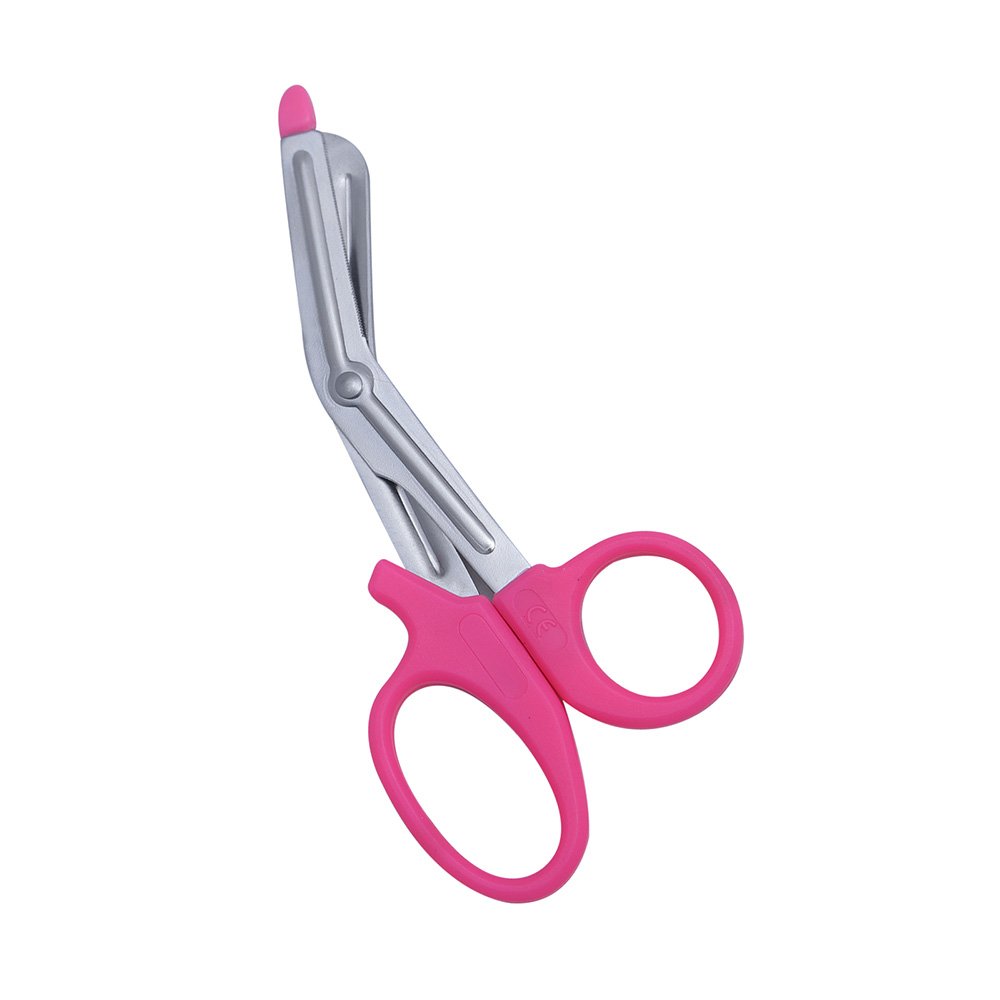 Pink EMT Utility Paramedic Bandage Shears Scissors