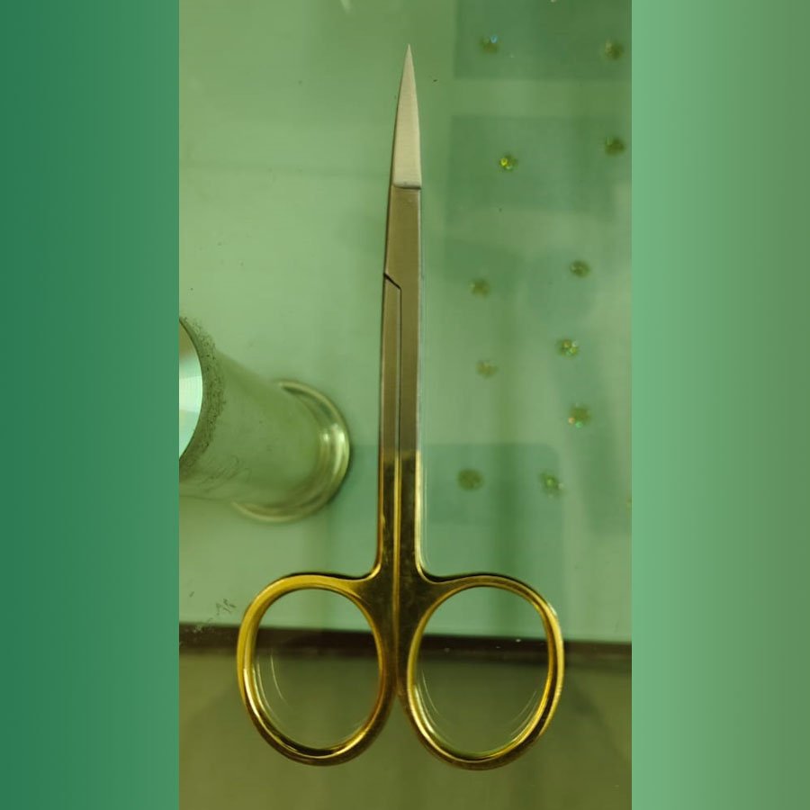 Iris Scissors Tungsten Carbide 5-SC-304TC Super Cut